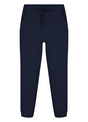 Alakazoo - Calça em Moletom Felpado Azul - ALAKAZOO