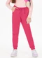 Alakazoo - Calça em Moletom Felpado Rosa - variação: Rosa
