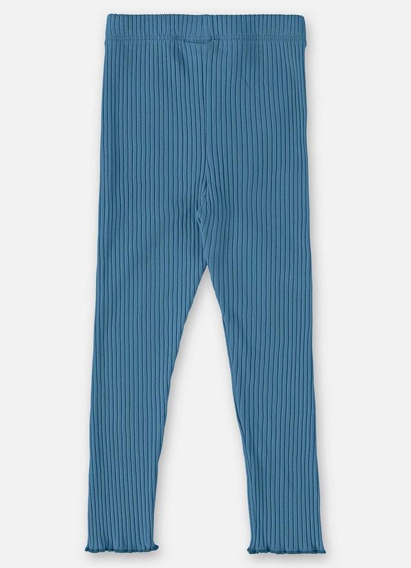 Up Baby - Calça em Ribana Infantil Menina Azul 2