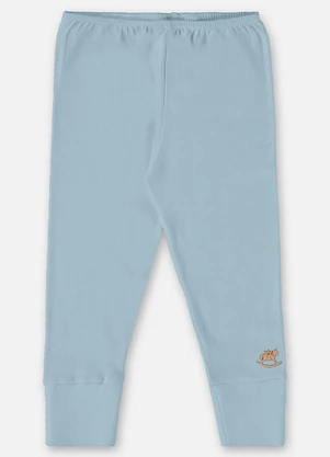 Up Baby - Calça em Suedine Unissex para Bebê Azul - UP BABY