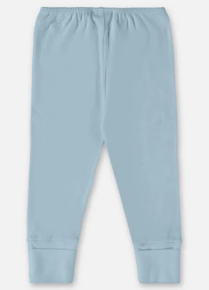 Up Baby - Calça em Suedine Unissex para Bebê Azul - UP BABY
