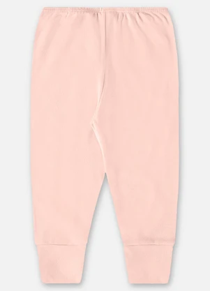 Up Baby - Calça em Suedine Unissex para Bebê Rosa - UP BABY