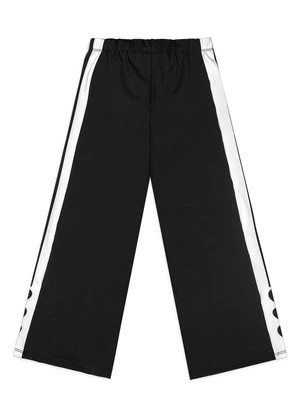 Quimby - Calça Esportiva Infantil em Poliéster Preto - QUIMBY