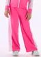 Quimby - Calça Esportiva Infantil em Poliéster Rosa - variação:  