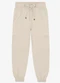 Trick Nick - Calça Feminina Cargo Moletom Bege - variação: Bege