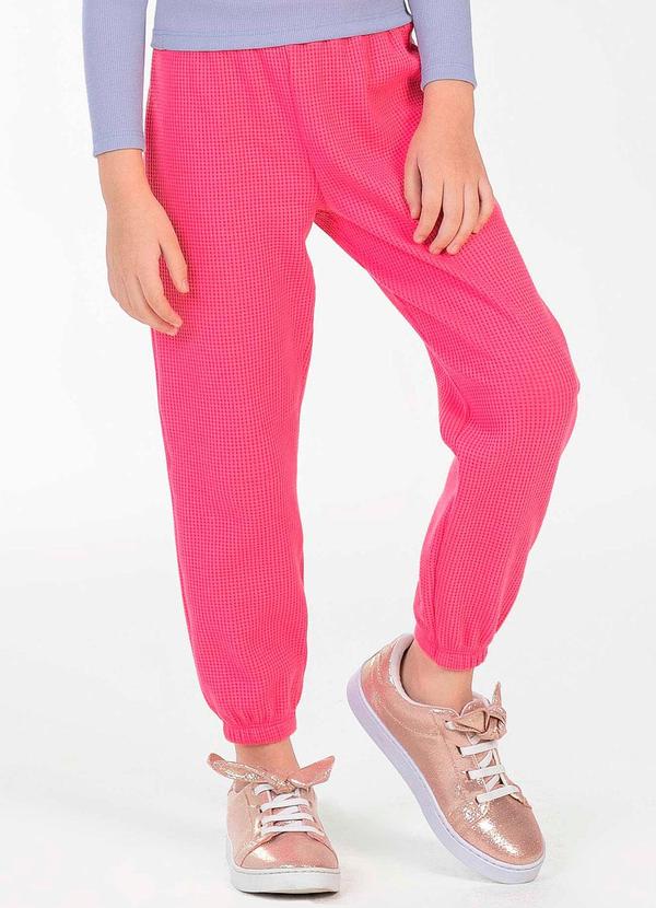 Cativa Kids - Calça Feminina Infantil Confortável Rosa