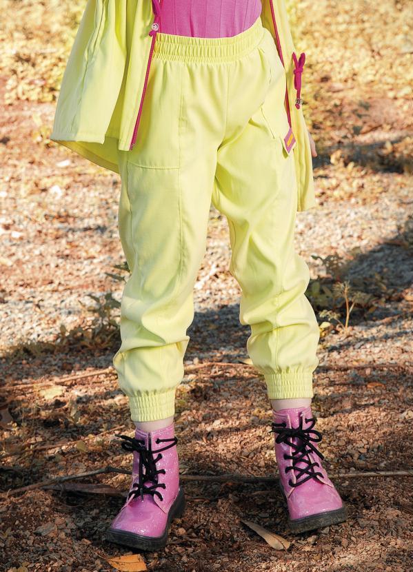 Cativa Kids - Calça Infantil Menina Amarelo