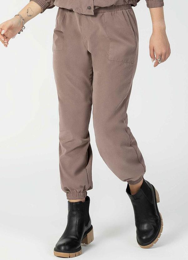 Bjoe - Calça Feminina Teen com Modelagem Cinza