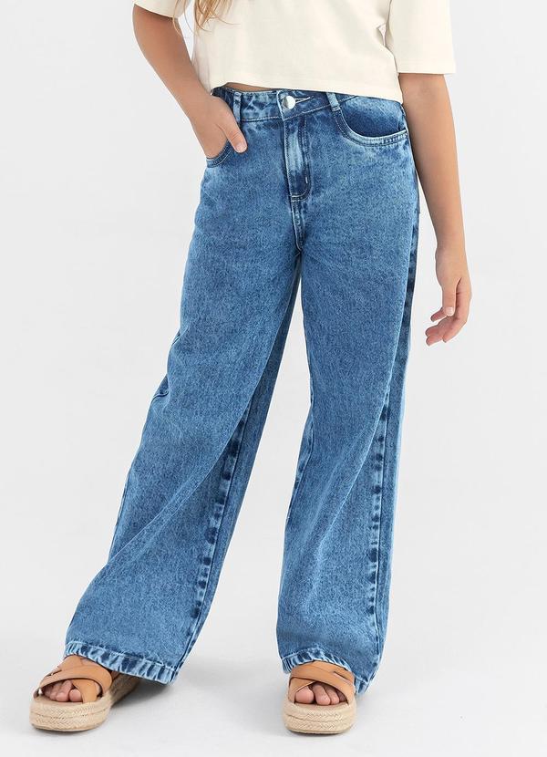 Colorittá - Calça Menina Infantil Azul