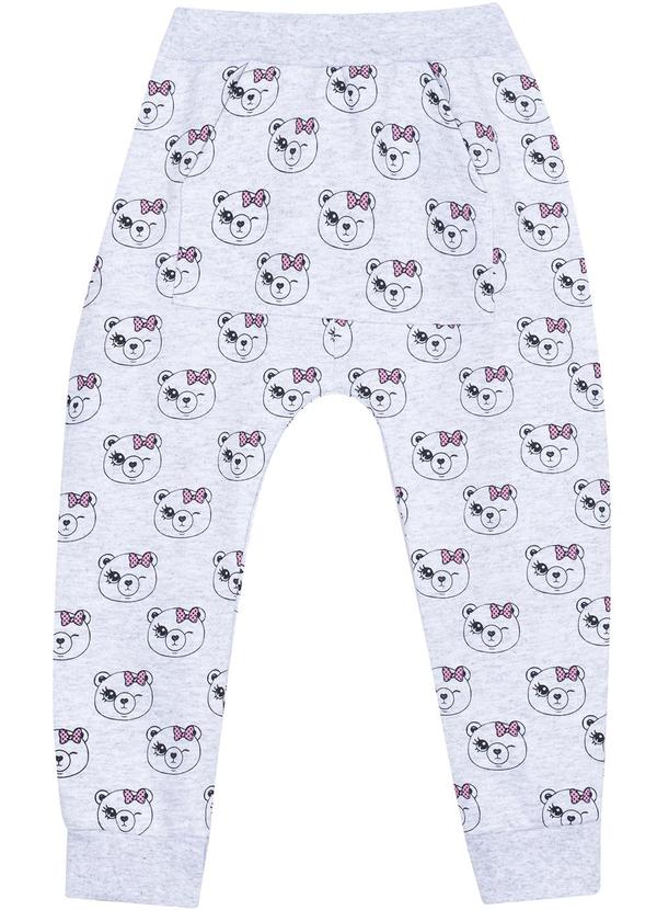 Sempre Kids - Calça Feminino Link Cute Cinza
