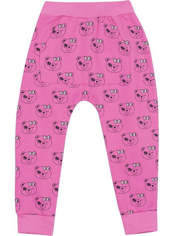 Sempre Kids - Calça Feminino Link Cute Rosa 