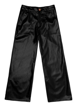 Minty - Calça Flare Juvenil Preto - MINTY