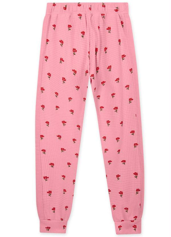 Lilica Ripilica - Calça Floral Infantil MeninaRosa 2