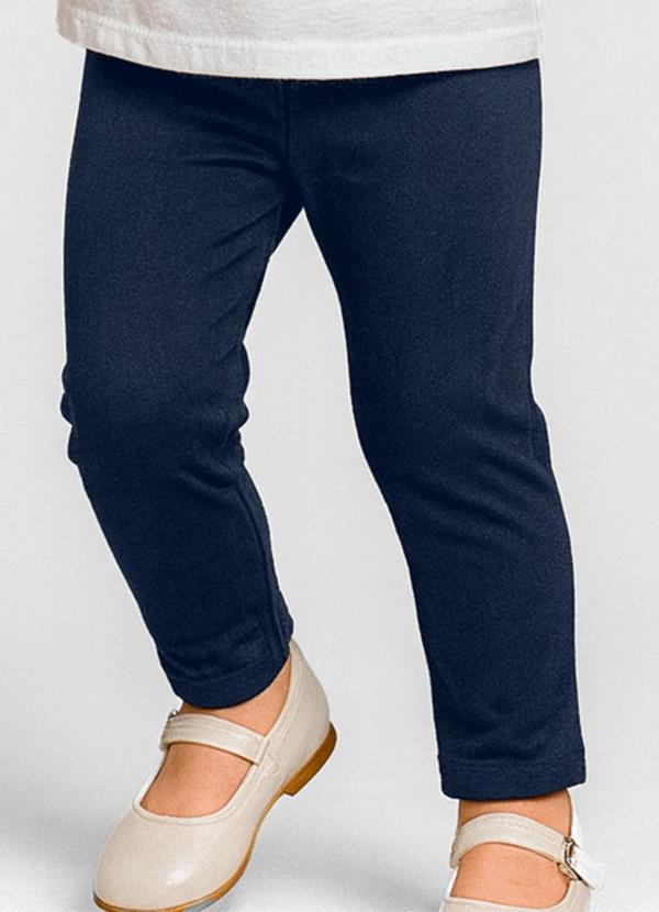 Infinita Cor - Calça Infantil Azul