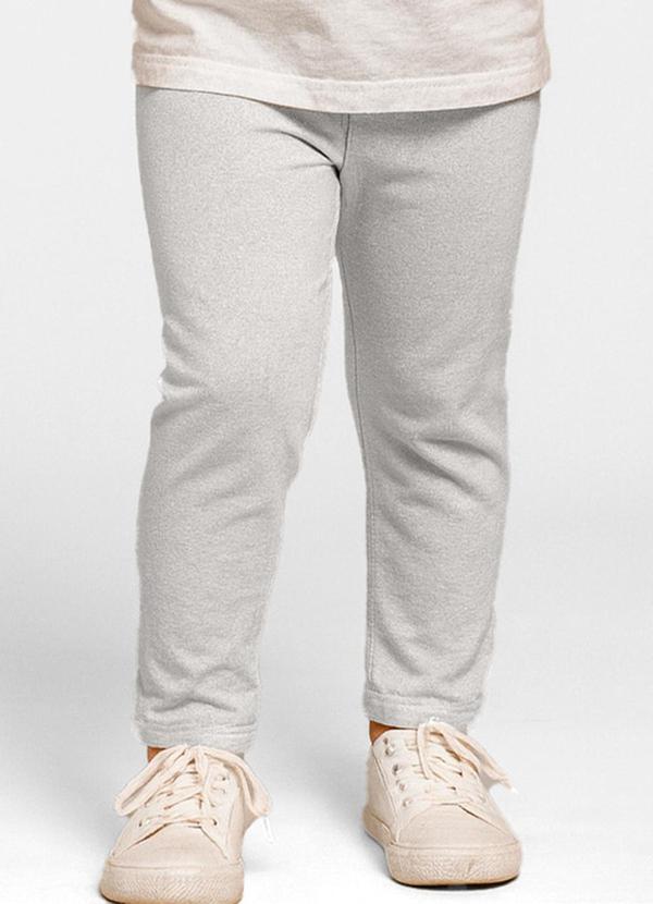 Infinita Cor - Calça Infantil Bege 1