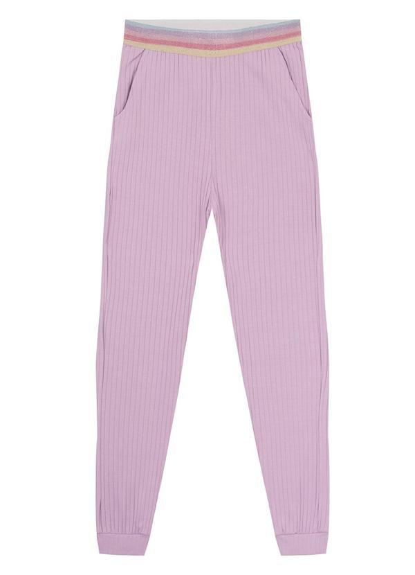 Select - Calça Infantil Canelada Select Roxo