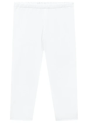 Marlan - Calça Infantil em Malha Térmica Unissex Branco - MARLAN