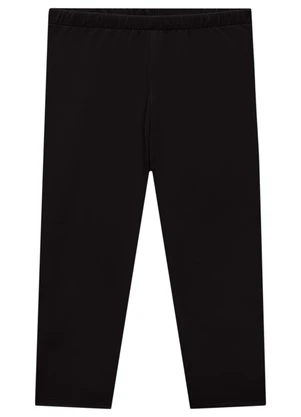 Marlan - Calça Infantil em Malha Térmica Unissex Preto - MARLAN