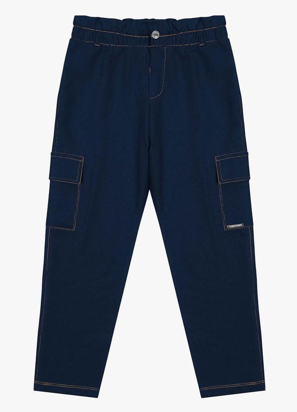 Trick Nick - Calça Infantil em Molecotton Azul