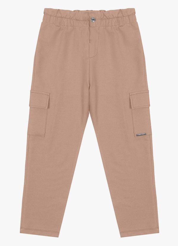 Trick Nick - Calça Infantil em Molecotton Marrom