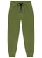 Marlan - Calça Infantil em Moletom Felpado Verde - variação: Verde