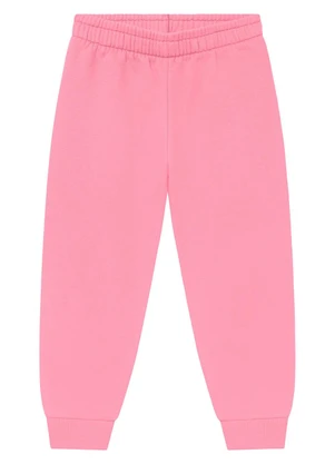 Duduka - Calça Infantil em Moletom Rosa - DUDUKA