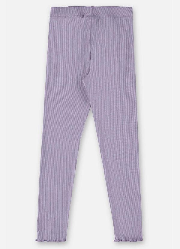 Up Baby - Calça Infantil em Ribana Canelada Roxo 2