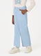 Trick Nick - Calça Infantil Feminina Wide Leg Sarja Rosa - variação: Azul