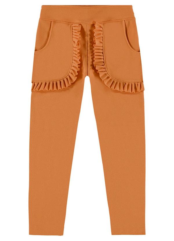 Kiki - Calca Infantil Feminino Marrom