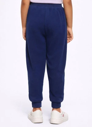 Torra - Calça Infantil Fleece Jogger Marinho - TORRA