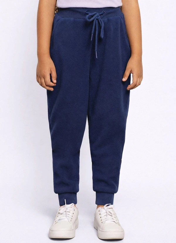 Torra - Calça Infantil Fleece Jogger Marinho