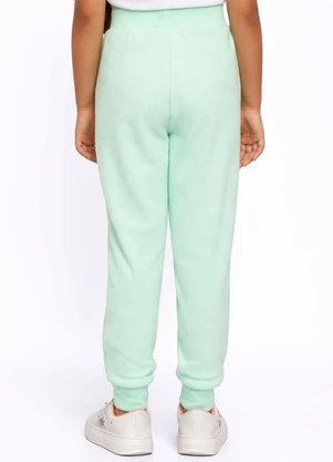 Torra - Calça Infantil Fleece Jogger Verde - TORRA