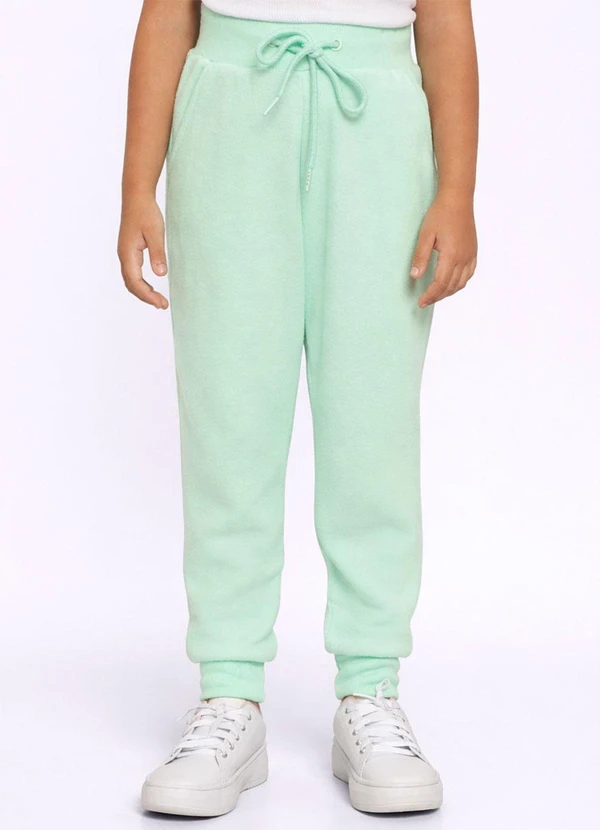 Torra - Calça Infantil Fleece Jogger Verde
