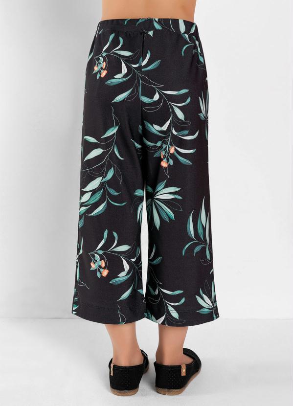 Outlet - Calça Infantil Folhas com Elástico 2