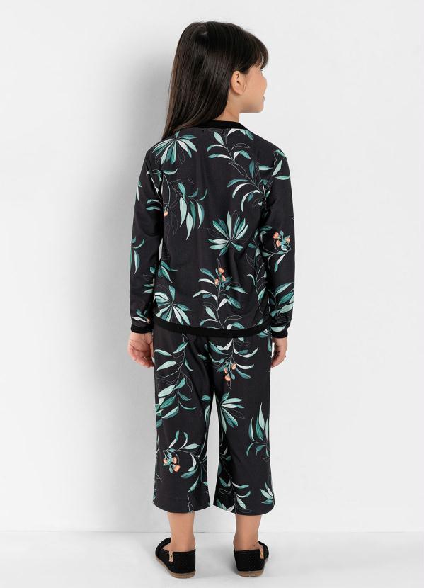 Outlet - Calça Infantil Folhas com Elástico 5