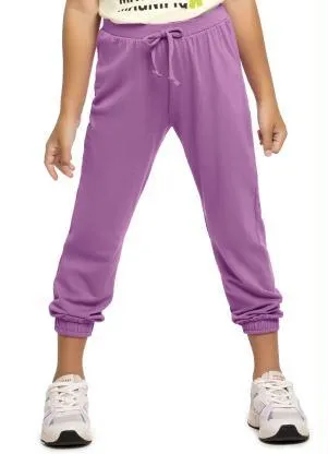 Trick Nick - Calça Infantil Jogger Básicos Roxo - TRICK NICK