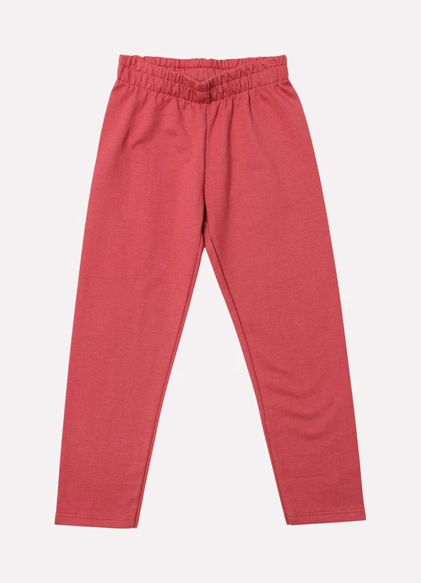 Kyly - Calça Infantil Menina Cintura Média Vermelho 2