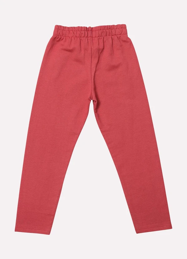 Kyly - Calça Infantil Menina Cintura Média Vermelho 3