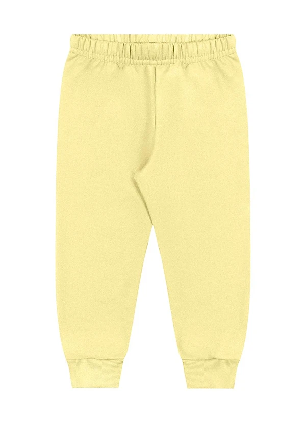 Elian - Calça Infantil Menina Life Colors Amarelo