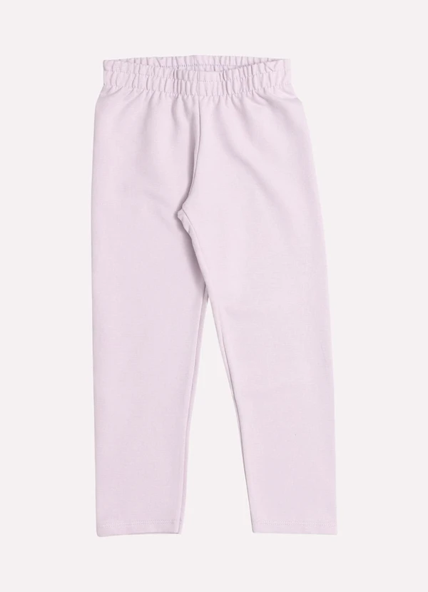 Kyly - Calça Infantil Menina Lisa Lilás 2