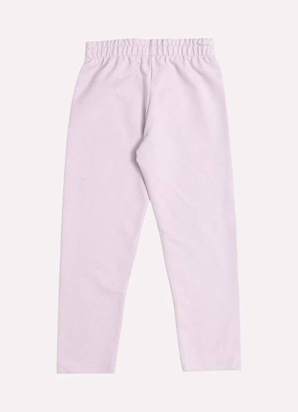 Kyly - Calça Infantil Menina Lisa Lilás 3