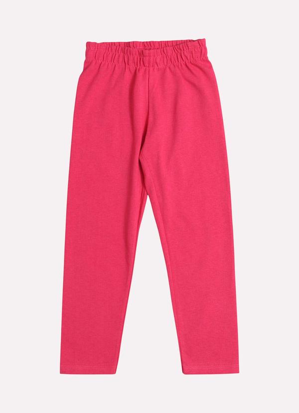 Kyly - Calça Infantil Menina Lisa Rosa 2