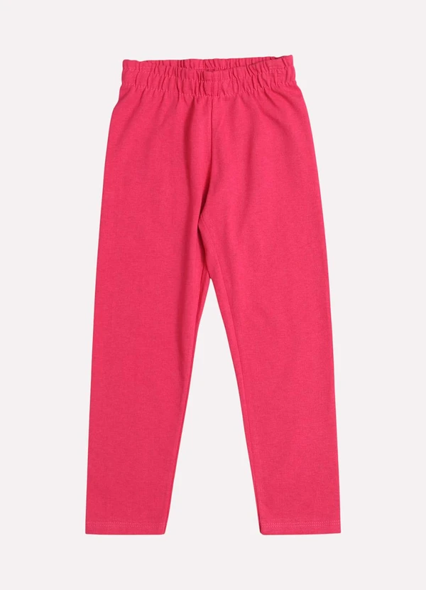 Kyly - Calça Infantil Menina Lisa Rosa 2