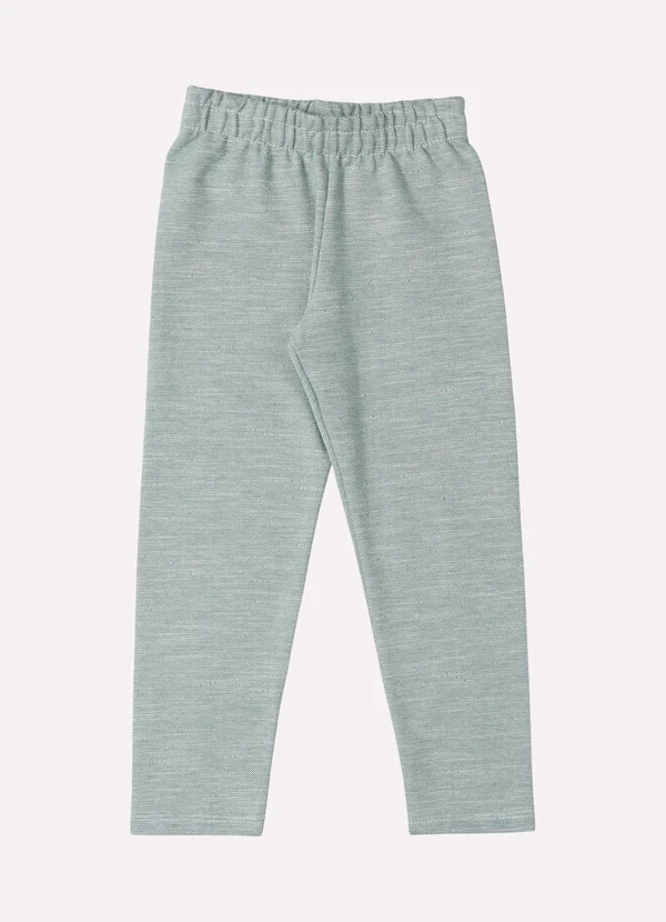 Kyly - Calça Infantil Menina Lisa Verde 2