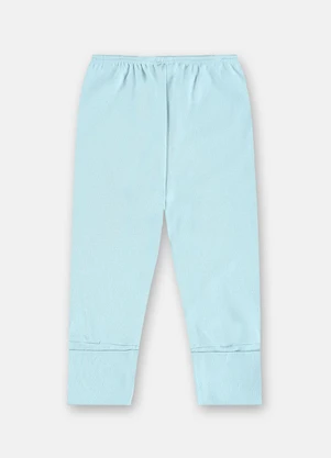 Up Baby - Calça Infantil Unissex Suedine Azul - UP BABY