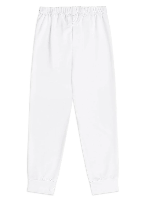 Quimby - Calça Infantil Unissex Térmica Branco 2