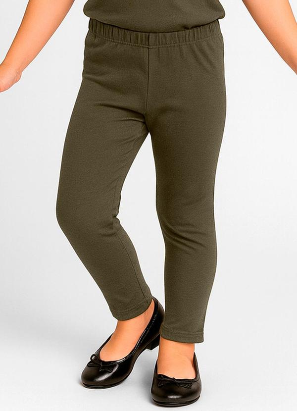 Infinita Cor - Calça Infantil Verde