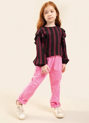 Bugbee - Calça Infantil Vermelho - BUGBEE