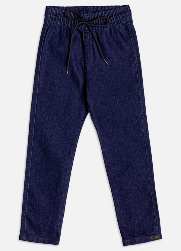 Youccie - Calça Jeans Azul com Cardaço Azul