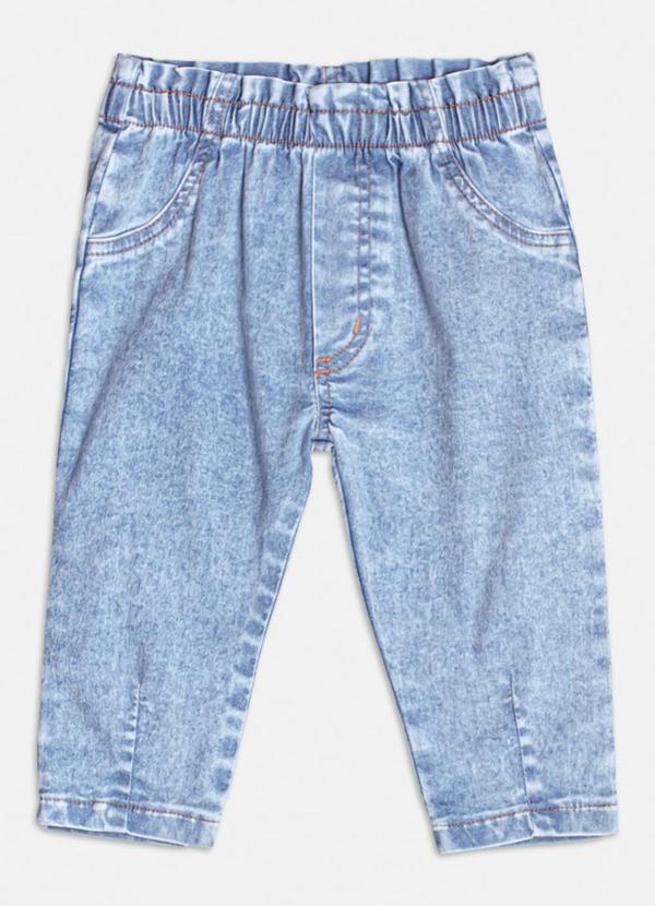 Momi - Calça Jeans Baggy Azul